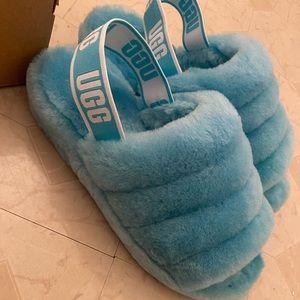 Blue Uggs Slippers